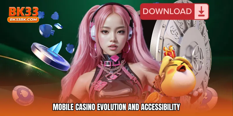 Mobile casino evolution and accessibility
